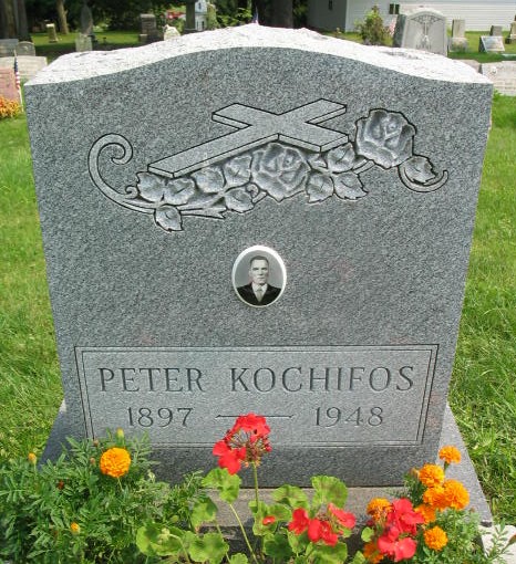 Peter Kochifos tombstone